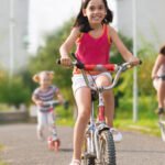 Children enjoying an outdoor family event